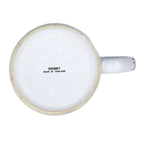 Disney World Minnie Mouse Mug White 4" Bashful Shy Purple Dress Bow Round - Picture 9 of 11